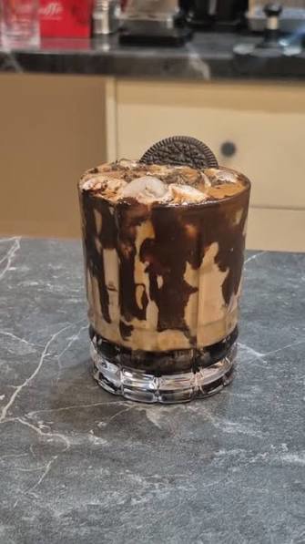 آیس لاته اورئو  حرف نداره
