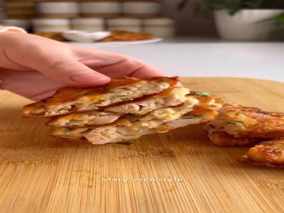 فینگرفودِ مرغ چیپسی پنیری حرف نداره