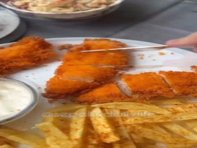 طرز تهیه فیله سوخاری و تمپورای مرغ