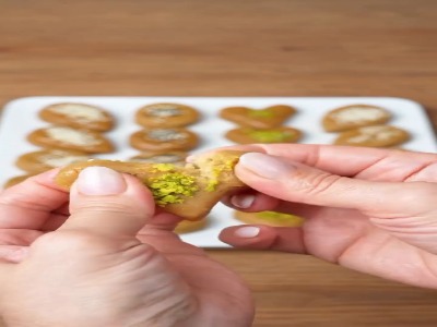 یک شیرینی سالم ، مقوی و بدون فر