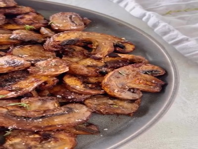 قارچ بلانچ شده رستورانی هم رژیمی و هم سیر کننده