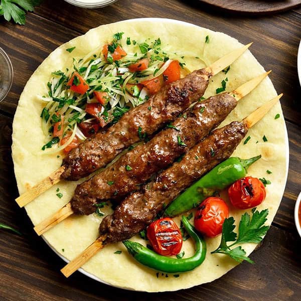 کباب کوبیده بوقلمون؛ یک شام اعیونی