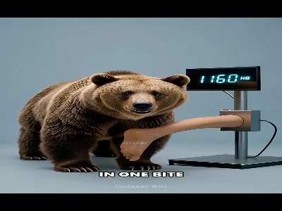 مقایسه قدرت آرواره حیوانات هنگام گاز گرفتن