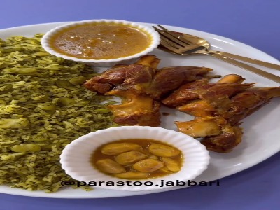 باقالی پلو با ماهیچه عطرش کل خونه رو میگیره!