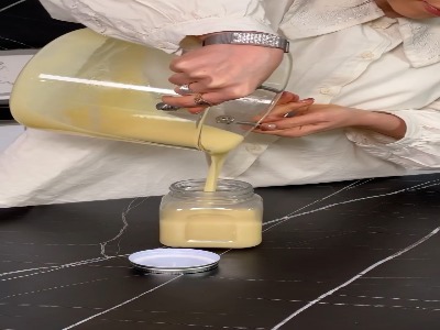 شیر عسلی خونگی درست کن