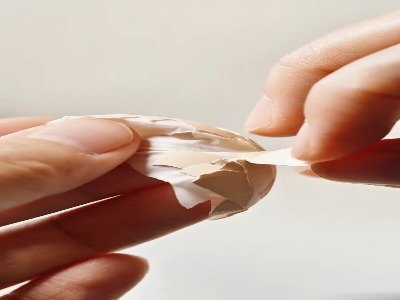 کاردستی خوشگل با پوست سیر و تخم مرغ