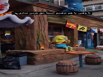 کافه‌ای عجیب که به سبک رستوران خرچنگی ساخته شده!