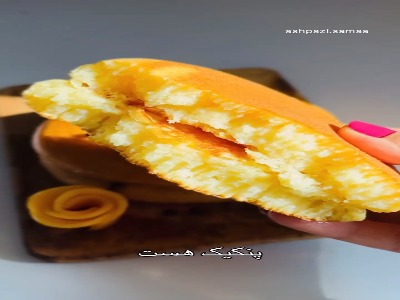 پنکیک تپلی با بافتی نرم