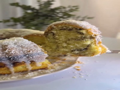 کیک سفید برفی با طعمی محشر