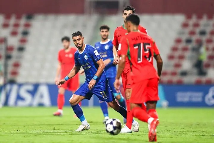شکست استقلال برابر شباب الاهلی امارات با درخشش آزمون