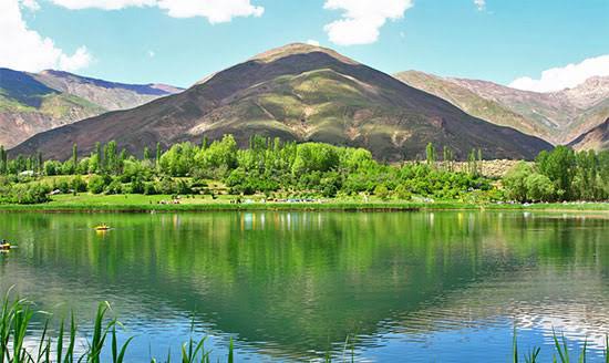 دریاچه‌ی بدون آب در ایران زیبا