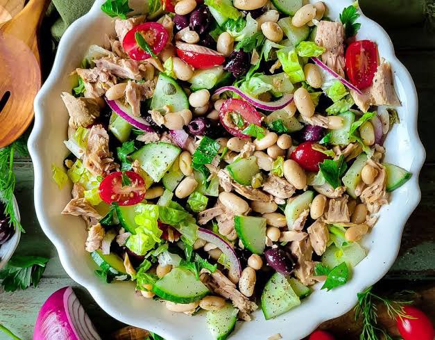 طرز تهیه سالاد خوشمزه با پروتئین بالا