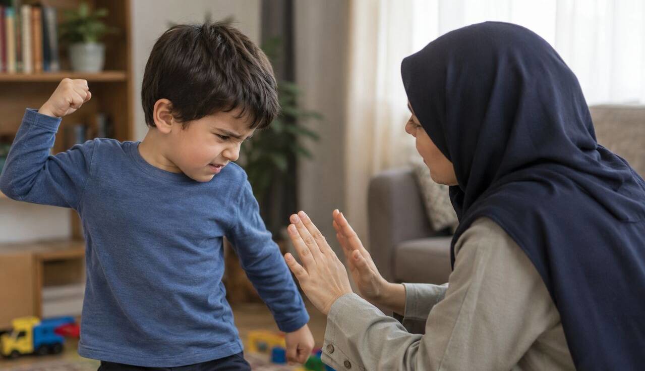 وقتی کودک دست بلند کرد، والدین چه کنند؟